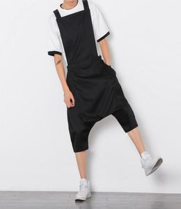 BIB Overalls Männer Sommer Jumpsuit Herren ROMPERS Stylist Jumpsuit Hip Hop Harem Hosen Männer Arbeiten Casual Suits 7119273