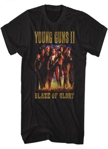 MEN039S Tshirts Young Guns 2 Blaze of Glory Group Po Yetişkin T Shirt Klasik Movie2908634