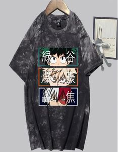 Men039s tshirts anime So Todoroki Bakugou Deku y2k My Hero Academia Tirmadora MengA Manga Tees Moda Moda Summer 90s T9393950