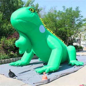Giant Inflatable Lizard Inflatables Balloon Mascots With Strip For Advertising Inflatable Decoration