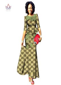 Neuer Stil 2019 Fashion African Skrit Sets für Frauen traditionelle Plus Größe Afrikaner Kleidung Dashiki Elegante Frauen Set BRW WY24872290096