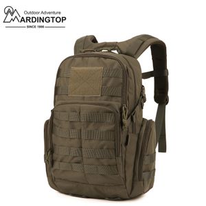 Mardingtop Tactical Ryggsäck 25L Militärattack Pack Bag For Men Trekking Fishing Sports Camping Handing EDC 600D Polyester 240521