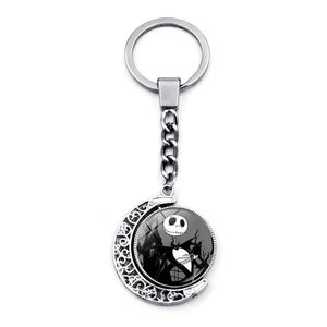 16Colors Girls Gothic Halloween Night Christmas Keychain Science Fiction Fantasy Viking Hero Film Film Charaters Glass Cabochon Keychain High Quality
