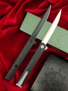 CRK 7097 Pocket Folding Knife 8Cr13Mov Blade ABS Nylon Glass Fiber Handle Tactical Hunting Camping EDC Survival Tool Knives