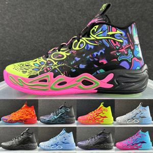 Basketball Shotos Lamelo Sports Sapatos Mens Ball MB 04 Sapatos de basquete Tia rosa Pearl lafrance para sempre raro verde amarelo vermelho branco preto azul roxo Gutte