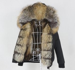OFTBUY 2020 New Waterproof Bomber Parka Winter Jacket Women Real Fox Fur Coat Natural Fur Outerwear Hood Streetwear Detachable7616881