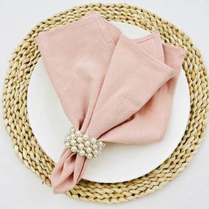 Take Out Containers 12PCS Dinner Cloth Napkins Solid Cotton Table Serviettes Soft Washable And Reusable For Weddings Parties Restaurant