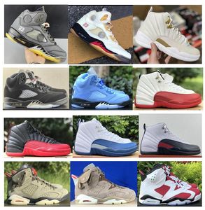 Best Quality Sneakers Cherry Red Taxi Flu Game Gamma Blue Playoffs Sail Metallic Black Olive Khaki Men Basketball Shoes Sports Shoes
