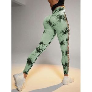 Seitnetze-Yoga-Hosen von Frauen, sportliche Stretch-Leggings, Sportbekleidung, Aktivbekleidung, atmungsaktives Fitnessstudio-Strumpfhose