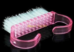 Nail Art Cleaning Dust Brush Plastic Remove Dust Small Angle CleanSoft Manicure Pedicure Tool8388922