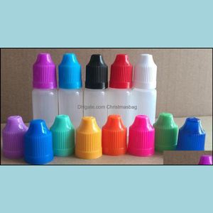Verpackung von Flaschen schneller weicher Stil Nadelflasche 5/10/15/20/30/50 ml Plastik Droper Child Proof Caps ldpe e ​​Cig l jllres
