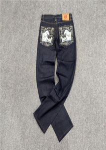 2022 Oryginalne 8xx proste dzikie dzikie klasyczne kolorowe kolory dżinsowe długie spodnie guziki haft czyste dżinsy modne men8188281