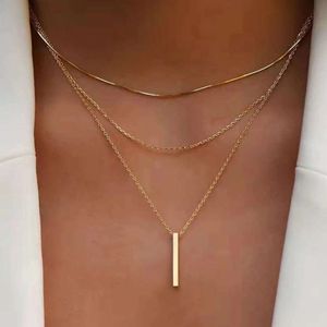 selling personalized Hot multi layer layered for women s small firm strap pendant collarbone chain necklace ed mall trap