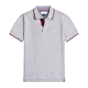 ポロシャツコットンショートスリーブTシャツメンズビジネスカジュアルクラシックソリッドコラー刺繍ポールシャツTシャツCASA BLANCA TEEシャツLuxe Men Golf Shirt NPM1