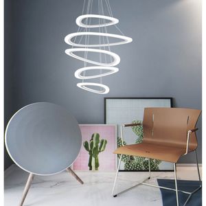 2019 new style Led mounted Light Acrylic Ring Surface Mounted Lamp Fixture For Home Lighting Living Room 296P