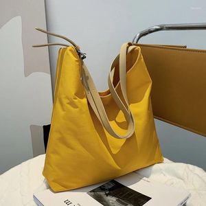 Bolsas de noite ombro de grande capacidade para mulheres bolsas de bolsa de nylon para bolsas de bolsa