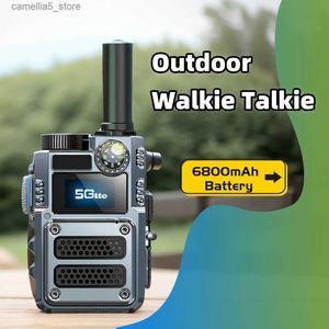 Toy Walkie Talkies Public Network 4G Outdoor Walkie-Talkie с инфракрасным лазерным компас