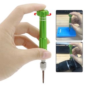 5 in 1 Phone Open Repair Tools Kit Aluminum Alloy Mini Screwdriver ToolsMini Screwdriver Screw driver for iPhone DIY Mobile