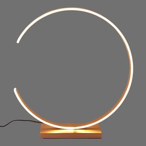 Moderna bordslampor LED-sängklampdisklampan Stylaktiga bordsljus lämpliga för hemmakontorsnivå Ögonskydd Justerbar studie Ljus 2843
