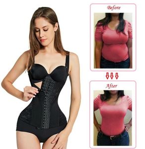 Korsett underbust midjetränare sexig bustier korsett topp plus size kvinnliga korselett bantning mage shaper bälte midjan cincher8934385