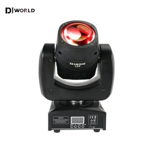 DJWorld 100W Светодиодная движущаяся голова Эффект освещение мини -луч DMX Lights Lyre для DJ Disco Night Club Live Show Bar Wedding Party