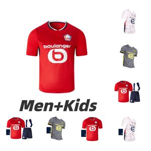 Losc Lille OGC Nice FC Soccer Jerseys 4th 24 25 Delort J.David Burak 2024 2025 David Dolberg Kamara Atal Maillots de Feet