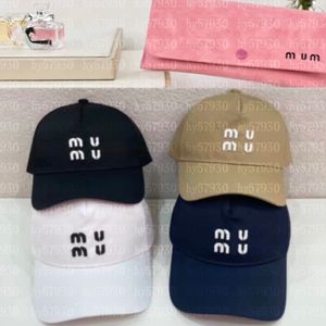 Baseball cap Designer's Women's Official Website Same High Quality Beanie hat Men's Adjustable Fit Hat Women's Letter Hats