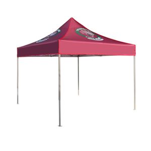 10x10 Niestandardowe pop -up namiot z logo do kampanii reklamowej na świeżym powietrzu