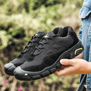 Original herrvandringsskor Suede Leather Sneakers Waterproof Low Cut Tactical Boots Hunting Sneakers Non-Slip Classics Comfort