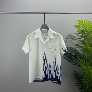 2022SS Spring e verão Novo impressão de algodão de alta grau Painel de manga curta Camiseta Tamanho da camiseta M-L-xl-xxl-xxxl cor preta branca D5 327p