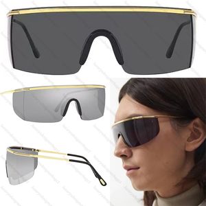 Designer överdimensionerade ram solglasögon med metall halva ramben tf0980 designer solglasögon män kvinnor mode klassiker uv400