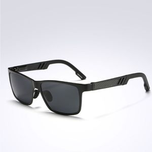 Dobra jakość mody aluminium magnez hd spolaryzowane okulary przeciwsłoneczne mężczyźni