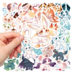 10/30/40PCS Kawaii Fantasy Creatures Stickers Cartoon Graffiti Decals for Girl DIY Laptop Phone Fridge Suitcase Sticker Kids Toy