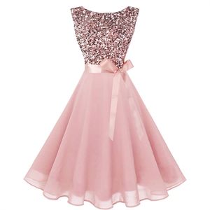 Knee-Length Homecoming Dresses Sequins Beading Scoop Chiffon A-Line Plus Size Graduation Dresse Party Prom Formal Evening Gown Hc25