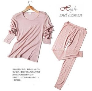 70 Wool 30 Silk Women039s Base Layer Warm Thermal Underwear Long Johns Set SG386 2011132237562