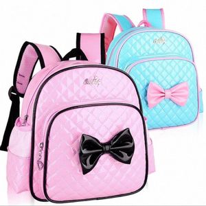 2-7 anni Girls Kidergarten Children BASSABAG Bag Pink Cartoon Backpack Bambini per bambini Baglies Backpack per bambini 22QF# 266f