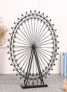 Living Nordic Room Ferris Wheel Iron Tv Cabinet Home Decoration Creative Wedding Gift7605478