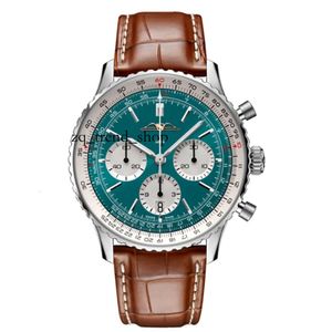 Breitli Navi Timer Designer Movement AAA наблюдает за мужчинами высокие часы качество моды Top Brand Mens Watches Luxury Chronograph Montre Clocks Watch 202