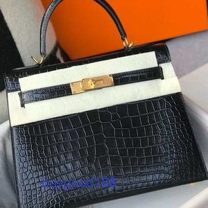 Top Ladies Designer Koalliy Bag Emmas hochwertige handgefertigte Krokodil -Hauttasche in allen Farben und Größen erhältlich