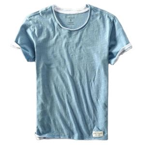 Men Summer Fashion Brand Japan Style Bamboom Cotton Cold Color Fortemeft Fit Male Casual Simple Thin White Tee Tshirts 240527