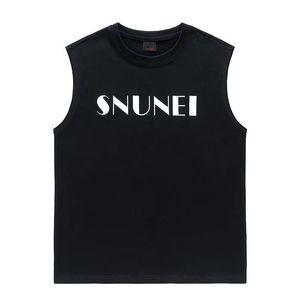 Summer Solid Color Cool Vest Женские танки Retro American Fashion Brand ins Sport Street Trend Letter Letteres