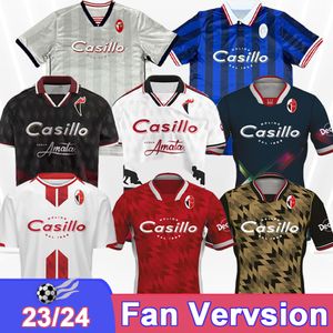 2023 24 SSC Bari Mens Soccer Jerseys Botta W.Cheddira Maiello Scavone D Errico Home Away 3 -е 4 -е место для футбольной рубашки специального издания