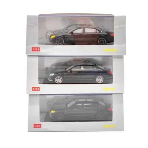 Cars Diecast Model Cars Master 1 64 S-Class S560SEL W126 S450 W222 S680 S650 DIE CAST MODELO DE TRINHOLADORES MODEL METAL Série Limited Gift D240527