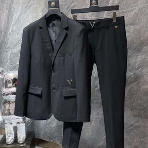 Designer maschile giacca blazer giacca western abbigliamento da uomo classico stampa blazer cappotto in uscita autunnale 2512