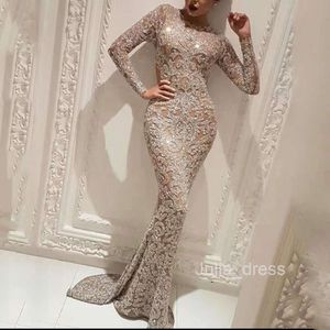 Small Batch Spring New Womens Clothing Hot Stamping Long Sleeved Slim Fitting Sexy Long Dress Evening Dress