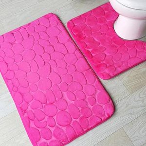 Ванные коврики туалетный коврик с резиновой резиновой подложкой для ванной комнаты для ванной комнаты