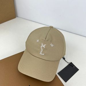 Lyx varumärke baseball caps y designer hatt för kvinnor brev broderade mössa unisex beanie hink hatt sommar cappello g2405244xq