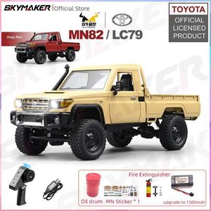 Carro elétrico/rc elétrico/carro RC 1 12 RC CAR MN MODELO MN82 Simulação de tamanho completo vintage LC79 RTR 2.4G 4WD 280 Motor Remote Remote Control Campot RC Truck Toys WX5.26