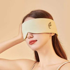 Sömnmasker dubbel användning varm och cool sovande ögonmask sömnhjälp slaapmasker ögonbindelse ögon patch schlafmaske justerbar rese tupplur ögon täckning q240527