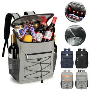 backpack waterproof picnic refrigerant leak proof insulation cooler bag isothermal frozen backpack beer camping supplies240524